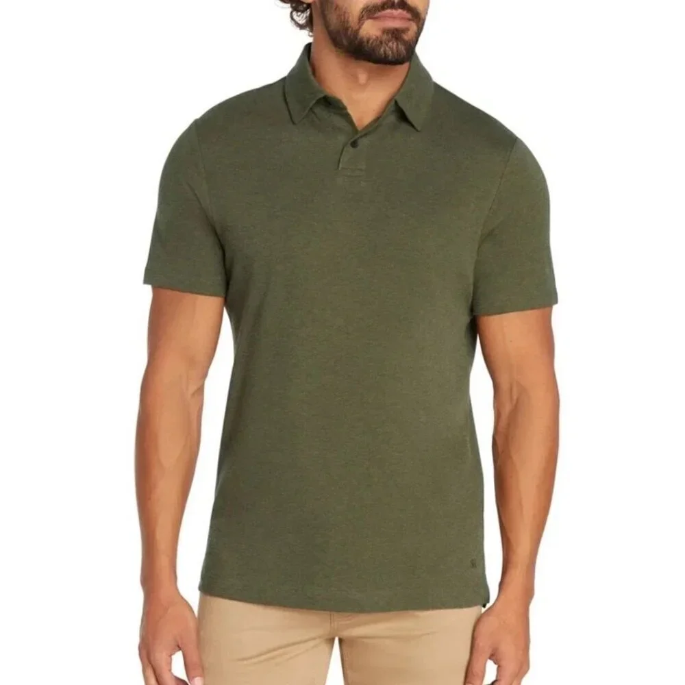 NEW Banana Republic Men's XXL Luxe Touch Performance Polo Shirt